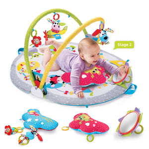 Yookidoo Gymotion Sitting Playmat for Babies and Toddlers