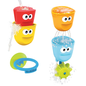 Yookidoo Fill 'N' Spill Water Cups - Baby Bath Toy for Kids & Toddlers