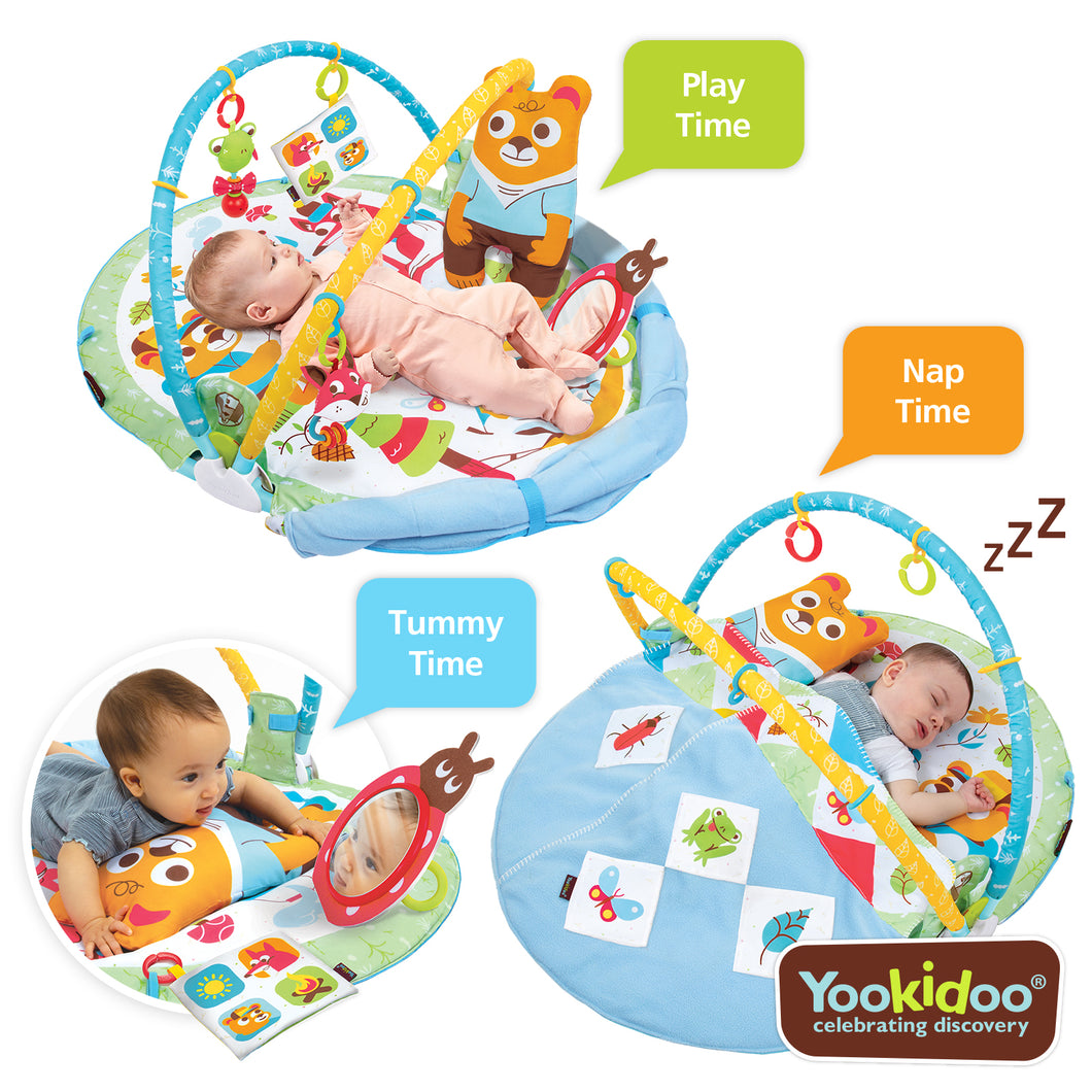 Yookidoo Gymotion Play n Nap Playmat for Babies