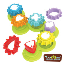 Load image into Gallery viewer, Yookidoo Shape N&#39; Spin Gear Sorter
