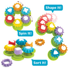Load image into Gallery viewer, Yookidoo Shape N&#39; Spin Gear Sorter
