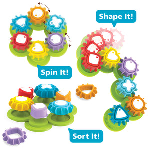 Yookidoo Shape N' Spin Gear Sorter