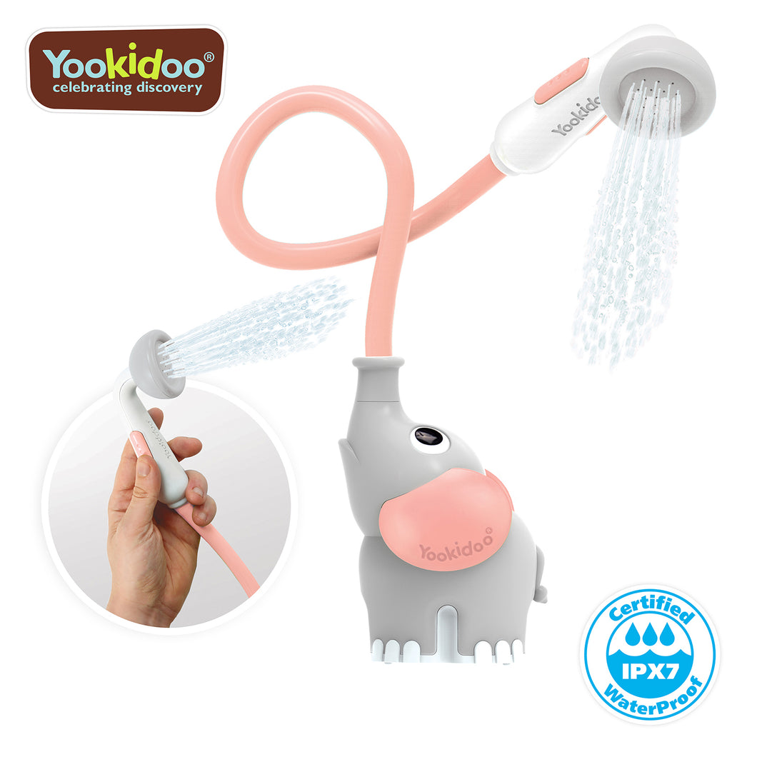 Yookidoo Baby Shower Elephant (Pink)