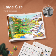 Load image into Gallery viewer, MiDeer Discovery Puzzle Big World Small World for Kids
