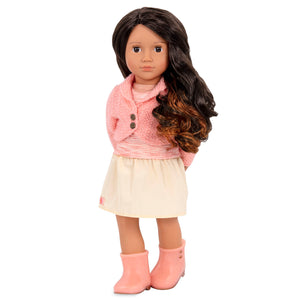 18 inches Doll - Our Generation Maricela with Puffy Skirt