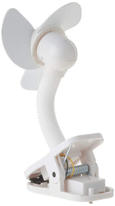 Dreambaby Safe Stroller & Chair Fan with White Foam