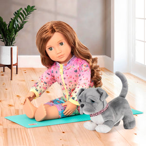 18 inches Doll - Our Generation Lucy Grace with Yoga Outfit & Mat