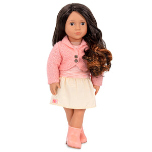 18 inches Doll - Our Generation Maricela with Puffy Skirt