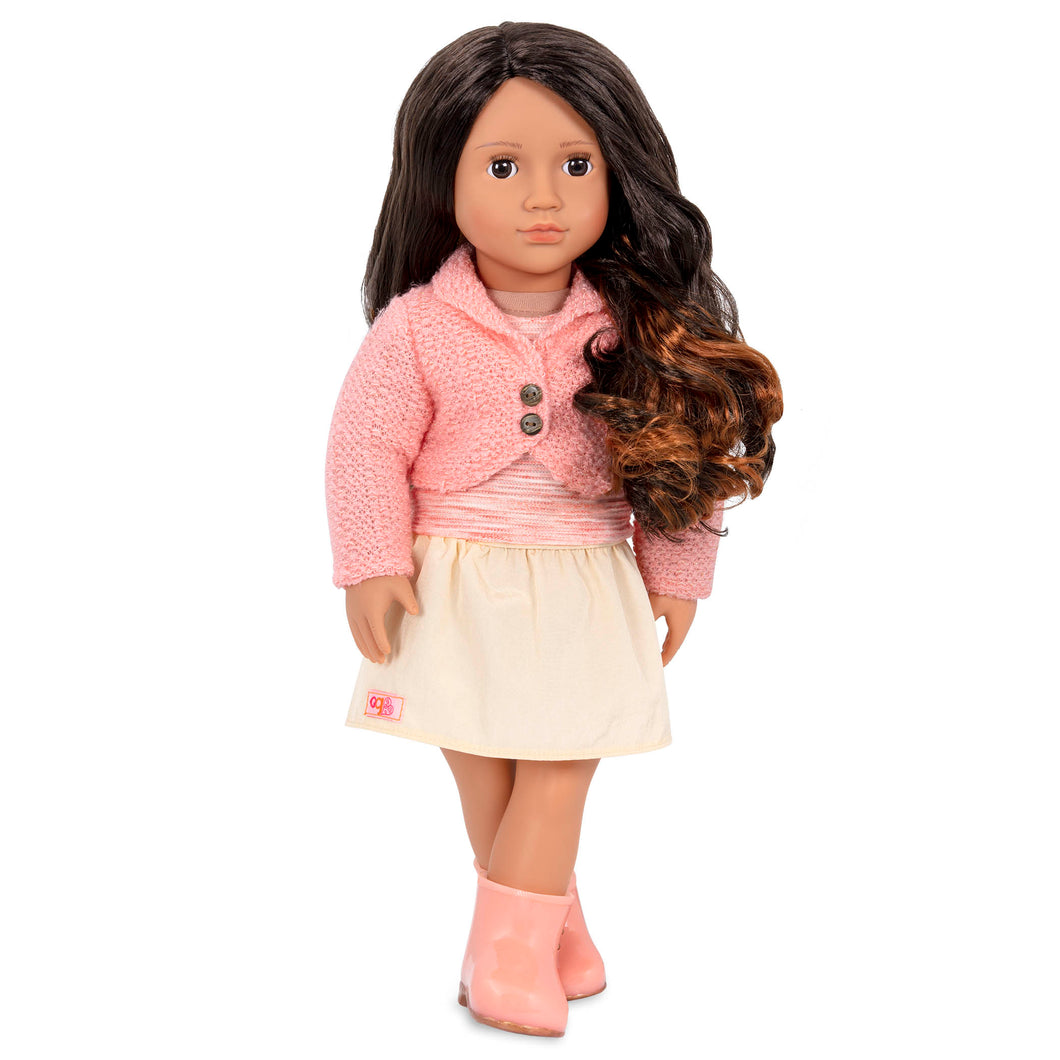 18 inches Doll - Our Generation Maricela with Puffy Skirt