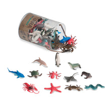 Load image into Gallery viewer, Terra by Battat – Educational Plastic Toys Shark, Fish, Crab, Penguin, Dolphin, Sea Turtle &amp; More
