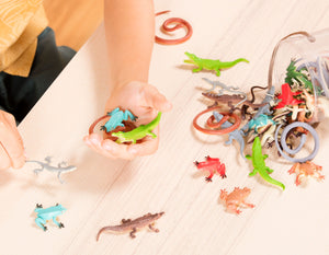 Terra by Battat - Educational Plastic Toy Reptiles Frog, Snake, Crocodile, Lizard & More