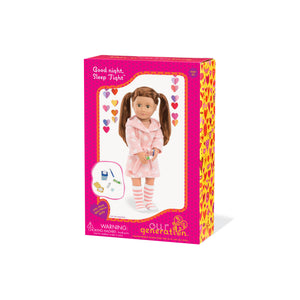 Bedtime Doll Outfit and Accessories Set - Our Generation Good Night, Sleep Tight