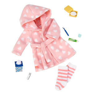 Bedtime Doll Outfit and Accessories Set - Our Generation Good Night, Sleep Tight