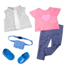 Load image into Gallery viewer, Travel Doll Outfit and Accessories Set - Our Generation Trendy Traveller
