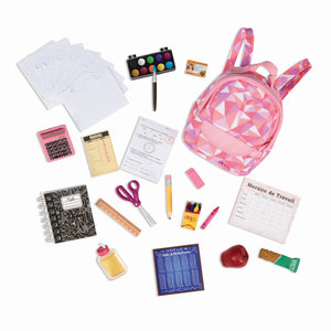 School Gear Accessory Set - Our Generation Of to School