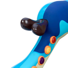 Load image into Gallery viewer, B. Toys Woofer, Hound Dog Guitar (with strap)
