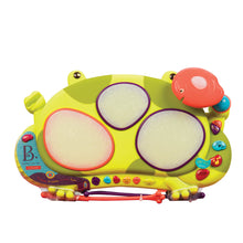 Load image into Gallery viewer, B. Toys Ribbit- Tat- Tat The Frog Drum
