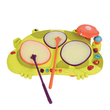 Load image into Gallery viewer, B. Toys Ribbit- Tat- Tat The Frog Drum
