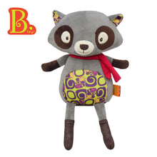 Load image into Gallery viewer, B. Toys Happy Yappies- Rascal Talk Back Raccoon
