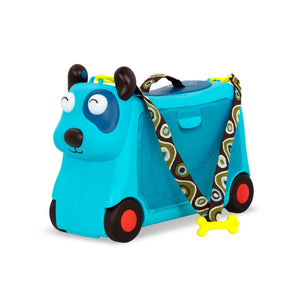 B. Toys On The Gogo Woofer Travel Luggage Ride-On