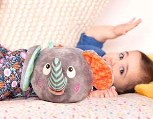 B. Toys Elephantabulous Funky Fabric Elephant Ball