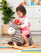 Load image into Gallery viewer, B. Toys Kazoo Rocking Zebra
