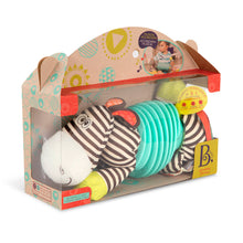 Load image into Gallery viewer, B. Toys Squeezy Zeeby Soft Accordion Zebra
