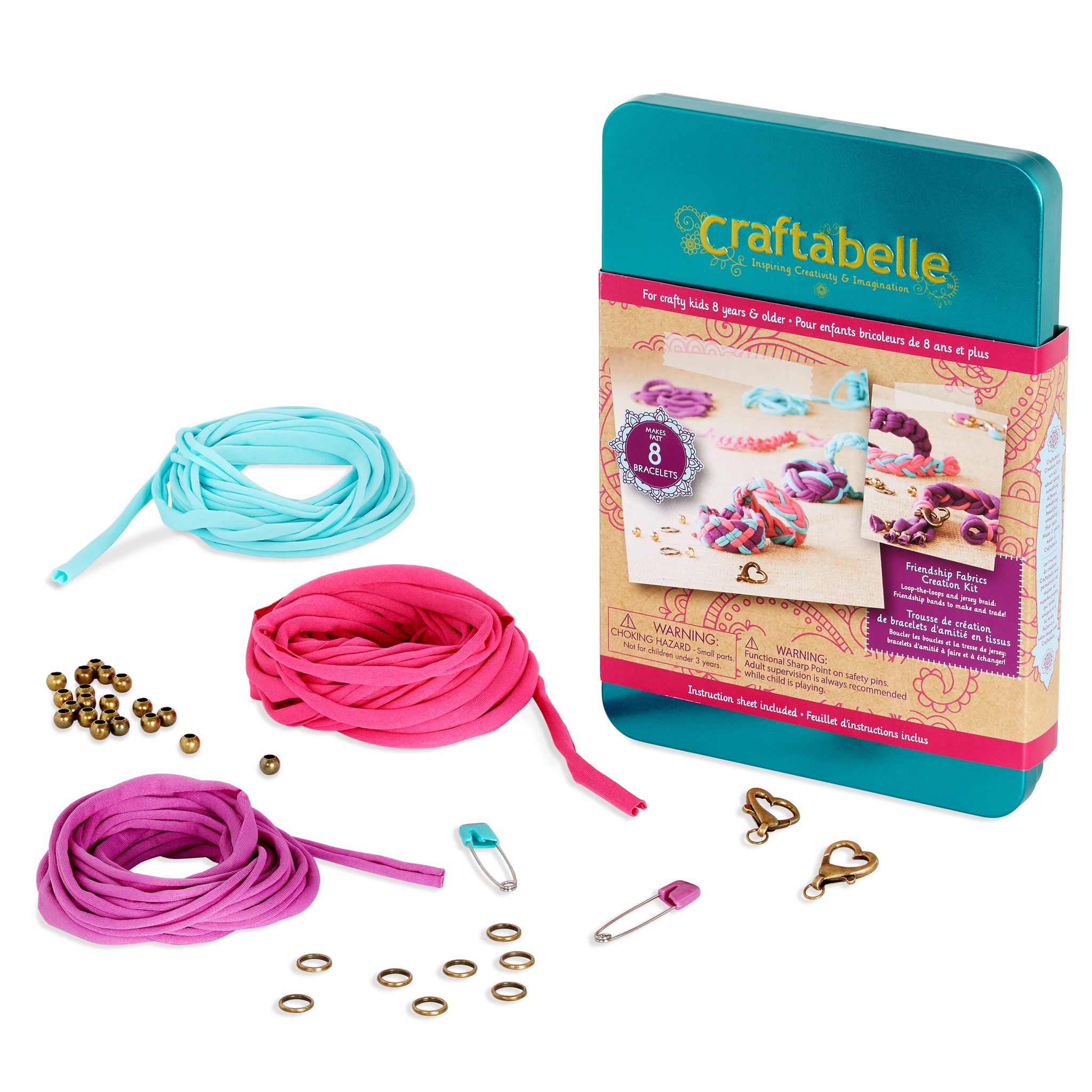 LEELA'S Jewellery Making Kit for Girls, Bracelet Making Kit for Kids DIY  Colorful Bracelet Necklace Making, Activity Toys for Girls Age 6-12 Years  Old : Amazon.in: Toys & Games