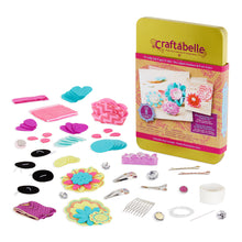 Load image into Gallery viewer, Craftabelle - Blossoming BeautiesCreation Kit - Flower Hair Accessories Kit
