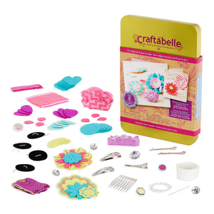 Craftabelle - Blossoming BeautiesCreation Kit - Flower Hair Accessories Kit