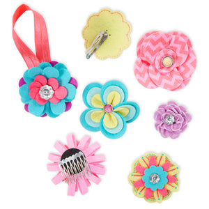 Craftabelle - Blossoming BeautiesCreation Kit - Flower Hair Accessories Kit