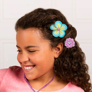 Craftabelle - Blossoming BeautiesCreation Kit - Flower Hair Accessories Kit