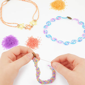 Craftabelle - Seed Bead Creation Kit - Bracelet & Necklace Making Kit