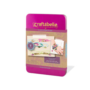 Craftabelle – Natural Charms Creation Kit – Bracelet Making Kit