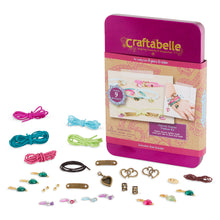 Load image into Gallery viewer, Craftabelle – Natural Charms Creation Kit – Bracelet Making Kit
