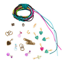 Load image into Gallery viewer, Craftabelle – Natural Charms Creation Kit – Bracelet Making Kit

