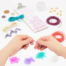 Load image into Gallery viewer, Craftabelle – Basic Braids Creation Kit – Bracelet Making Kit
