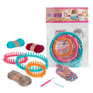 Craftabelle – Cozy Cuffs & Cowls Creation Kit – Beginner Knitting Kit