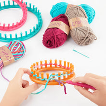 Load image into Gallery viewer, Craftabelle – Cozy Cuffs &amp; Cowls Creation Kit – Beginner Knitting Kit
