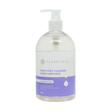 Load image into Gallery viewer, Clean Cate Foaming Hand Sanitizer Lavender &amp; Mint 500ml
