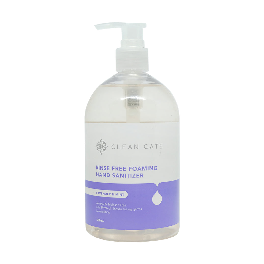 Clean Cate Foaming Hand Sanitizer Lavender & Mint 500ml