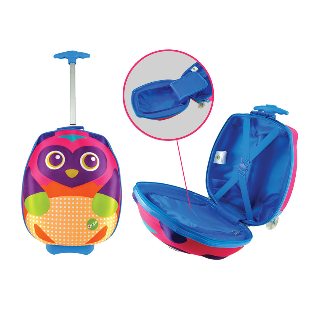 Oops Happy Trolley Bag for Kids - Unisex