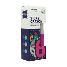 Load image into Gallery viewer, Mideer Silky Colorful Crayon Washable and Twist-able Silky Crayon-6  Early Learning Tool
