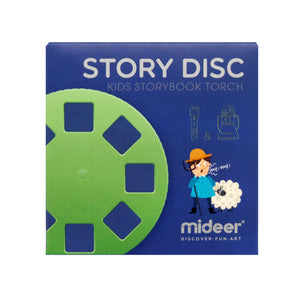 MiDeer Story Disc Films for Kids - 4 Stories compatible with Storybook Torch