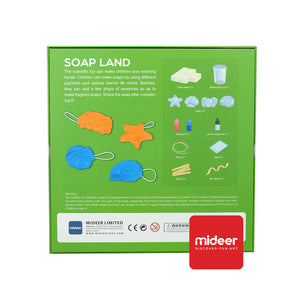 MiDeer Soap Land - Educational STEM toys – Make Your Own Soap Kit – Indoor Activity