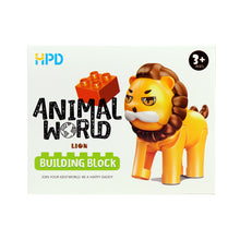 Load image into Gallery viewer, HPD Building Blocks Set - Animal World Lion for 3 years and up - Duplo Compatible
