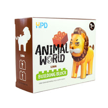 Load image into Gallery viewer, HPD Building Blocks Set - Animal World Lion for 3 years and up - Duplo Compatible

