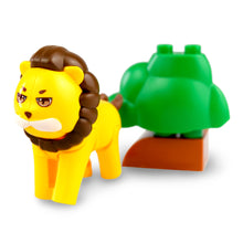 Load image into Gallery viewer, HPD Building Blocks Set - Animal World Lion for 3 years and up - Duplo Compatible
