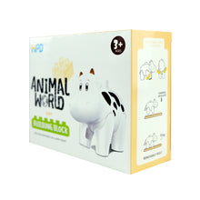 Load image into Gallery viewer, HPD Building Blocks Set - Animal World Cow for 3 years and up - Duplo Compatible
