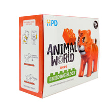 Load image into Gallery viewer, HPD Building Blocks Set - Animal World Tiger for 3 years and up - Duplo Compatible
